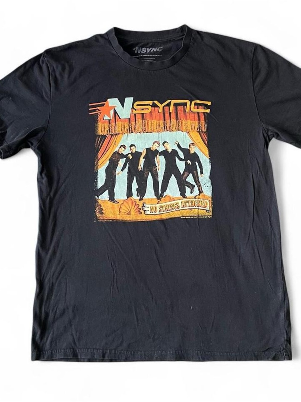 Black Graphic Band Tee - No Strings Attached